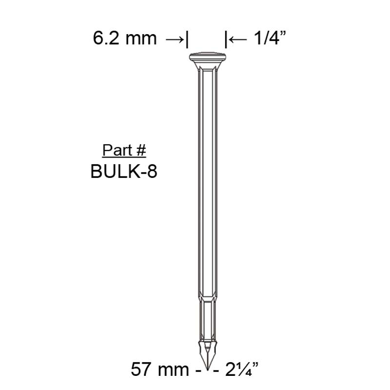 Raptor Bulk Composite Plastic Nails