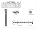Hy-Tek Bright Screw Shank Framing Nails