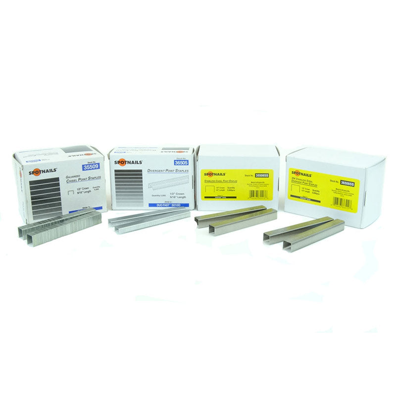 Spotnails 35505 Duo-Fast 50 Series 1/2" Crown Fine Wire Staples