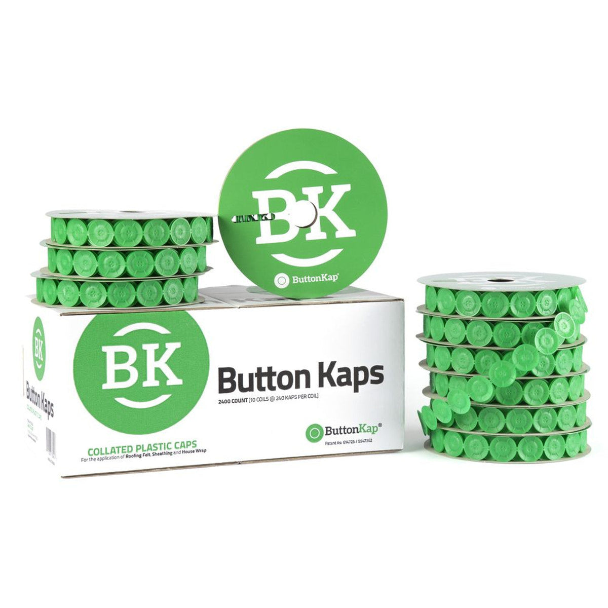 Button Kap PG 78242 Round Caps