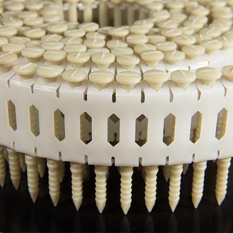 Raptor Composite Plastic Coil Nails